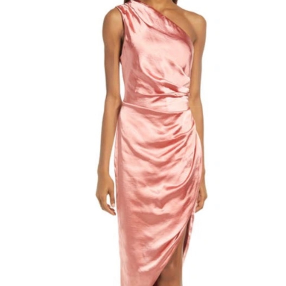 Elliot Cassini One-Shoulder Dress